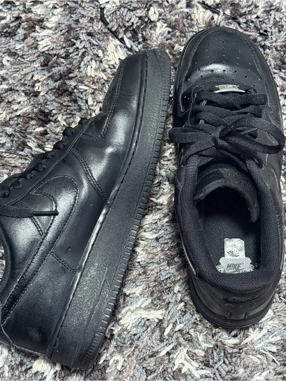 Nike Air Force 1 Low Men's Sneakers - Black